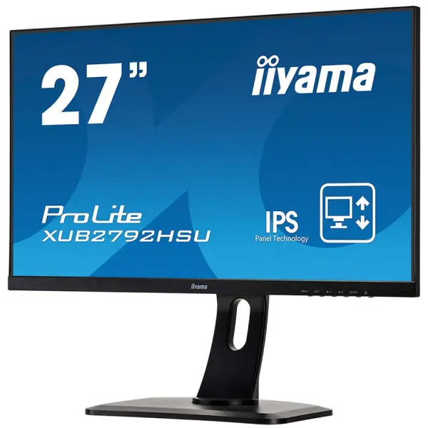 IIYAMA 27 ETE IPS-panel, 1920x1080, 250cdm˛, XUB2792HSU-B5