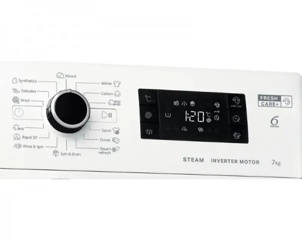 WHIRLPOOL FWSG 71283 BV EE N Slim veš mašina