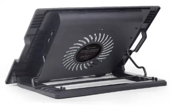 NBS-1F17T-01 Gembird hladnjak za laptop, 17inc 150mm Fan, USB, 370x265mm, Ergo Stand