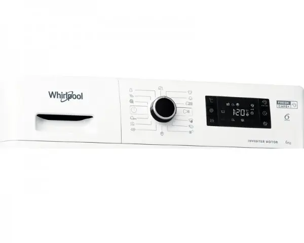 WHIRLPOOL FWSG 61282 BV EE N Slim veš mašina