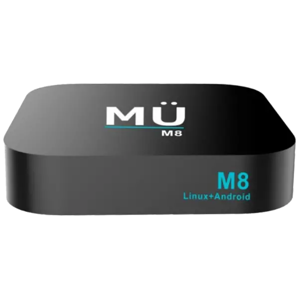 DVB- MU M8 Prijemnik IPTV@Linux Stalker+Android, UHD/4K, BT, WiFi, 2GB