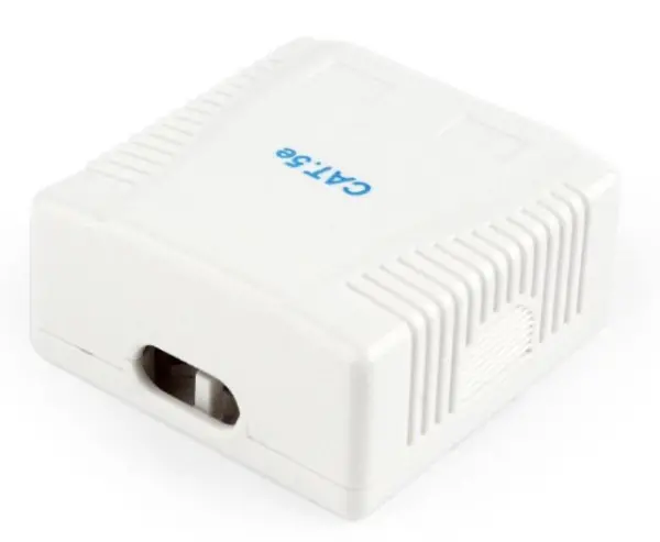 NCAC-2U5E-01 Gembird CAT5E UTP kutija za površinsku montažu sa 2 porta za RJ45