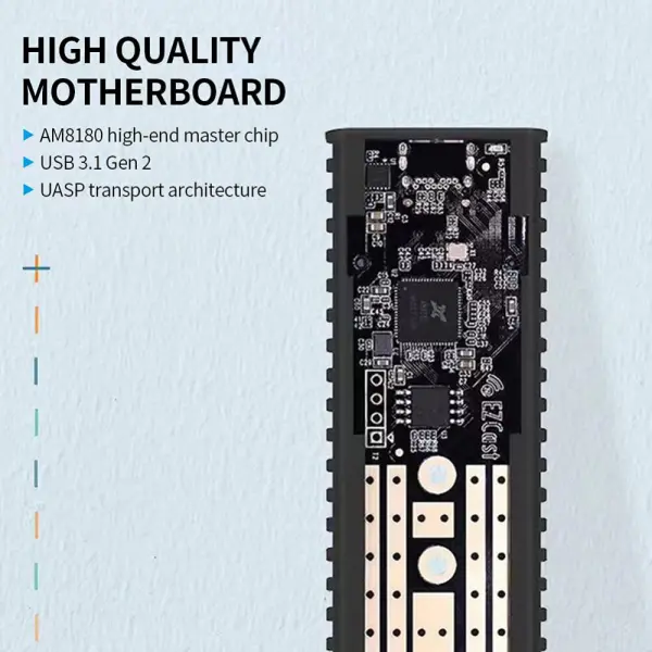 Adapter SSD NVMe na Type C USB 3.1 GEN2 na PCI-E GEN3 x2
