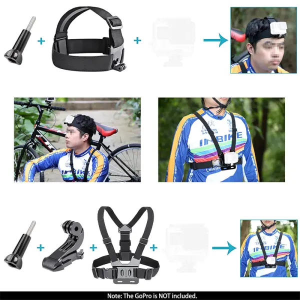 Kit za akcione kamere 44 u 1