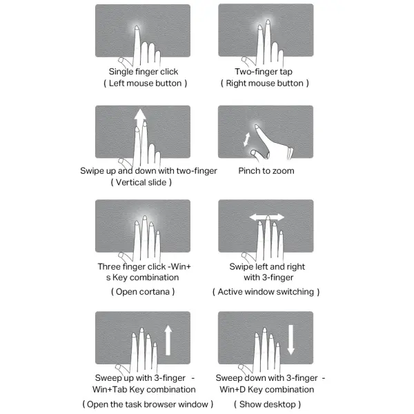 Tastatura Wireless sa touchpadom rasklopiva