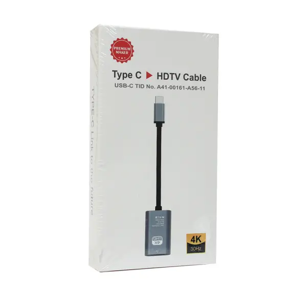 Adapter Type C na HDMI Z 4K 30Hz sivi