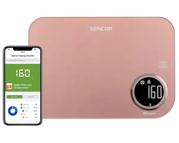 SENCOR SKS 7075RS kuhinjska vaga