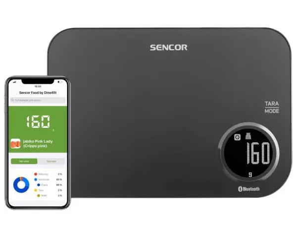SENCOR SKS 7078BK kuhinjska vaga