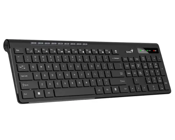 GENIUS SlimStar 7230 USB US crna tastatura