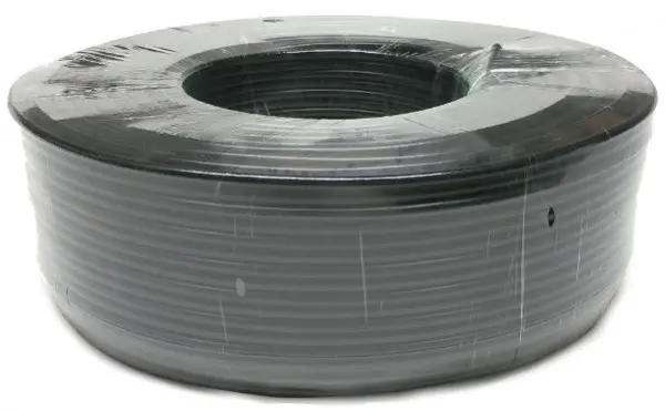 RG59+2x0.75-STR Koaksialni kabl sa napojnim kablom outdoor black 100m