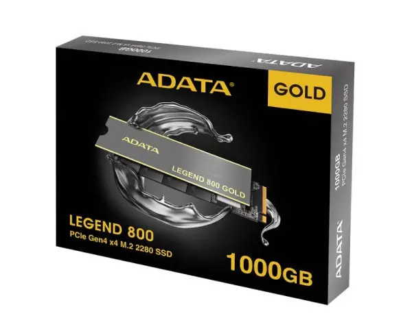 A-DATA 1TB M.2 PCIe Gen 4 x4 LEGEND 800 GOLD SLEG-800G-1000GCS-S38