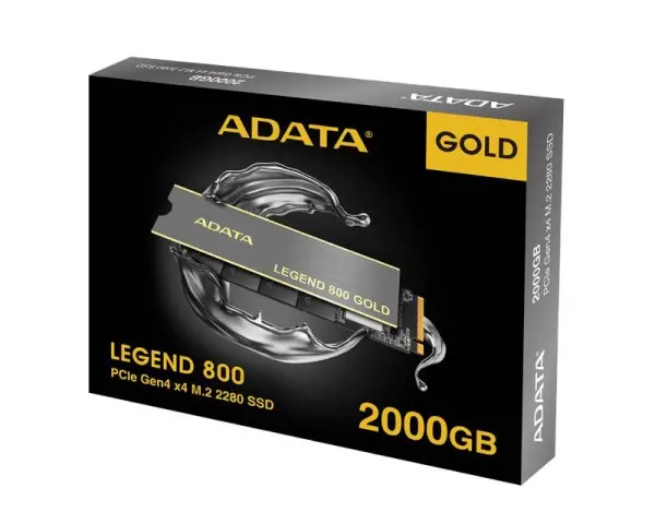 A-DATA 2TB M.2 PCIe Gen 4 x4 LEGEND 800 GOLD SLEG-800G-2000GCS-S38