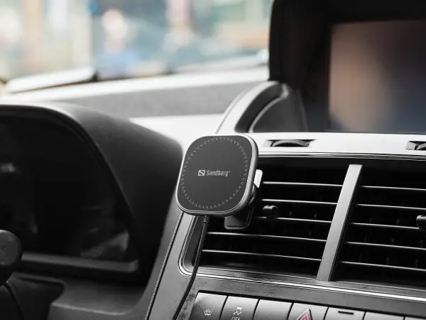 Magnetni držač sa bežičnim punjenjem Sandberg 15W 441-47