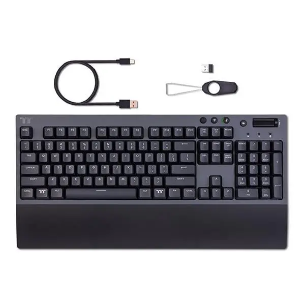 Tastatura W1 Thermaltake Wireless BlueSpace Gray