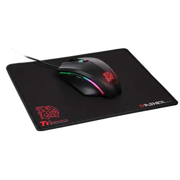 Miš USB Thermaltake + podloga Talon Elite RGB