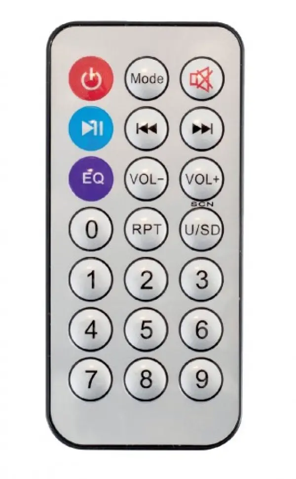 Prenosna PAR16BT zvucna kutija Bluetooth konekcija, FM, USB/microSD, AUX, 30W LED