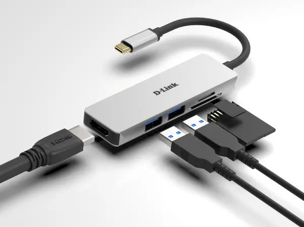 USB HUB D-Link DUB-M530 5in1 USB-C - HDMIUSB3.0x2CR
