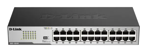 LAN Switch D-Link DGS-1024D 101001000Mbps 24port Gigabit