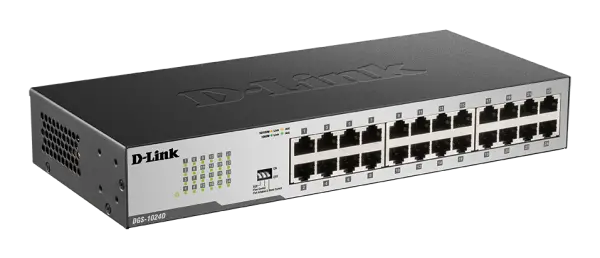 LAN Switch D-Link DGS-1024D 101001000Mbps 24port Gigabit