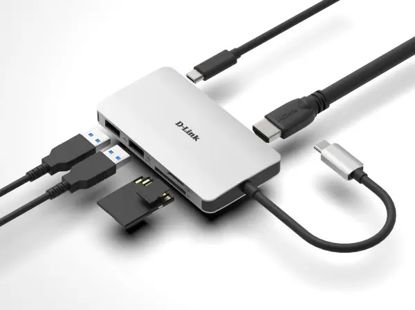 Docking D-Link DUB-M610 6in1 USB-C - HDMIUSB3.0x2CRPD