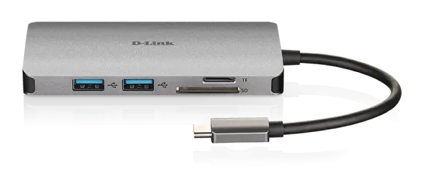 Docking D-Link DUB-M810 8in1 USB-C - HDMIUSB3.0x2CRPDGLAN