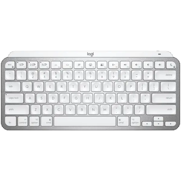 LOGITECH MX Keys Mini For MAC Bluetooth Illuminated Keyboard - PALE GREY - US INTL ( 920-010526 ) 