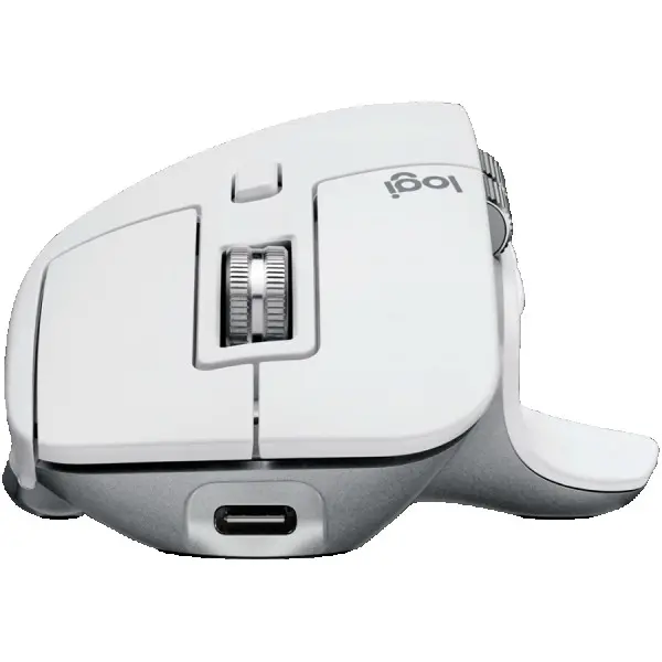 LOGITECH MX Master 3S For MAC Bluetooth Mouse - PALE GREY ( 910-006572 ) 
