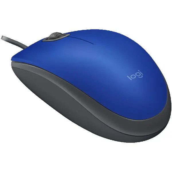 LOGITECH M110 Silent - BLUE - USB - EMEA-808 - AKOYA HANGTAB BOX M110S ( 910-006758 ) 