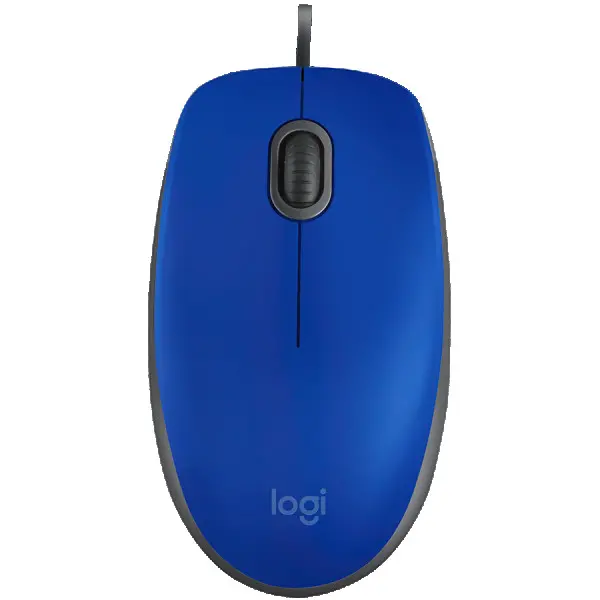LOGITECH M110 Silent - BLUE - USB - EMEA-808 - AKOYA HANGTAB BOX M110S ( 910-006758 ) 