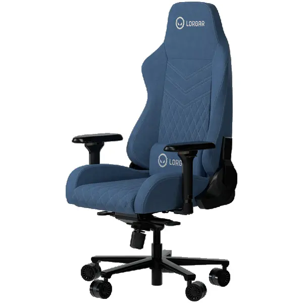 LORGAR Ace 422, Gaming chair, Anti-stain durable fabric, 1.8 mm metal frame, multiblock mechanism, 4D armrests, 5 Star aluminium base, Clas