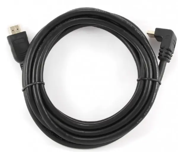 CC-HDMI490-15 Gembird HDMI kabl 4K UHD, Ethernet, konektor pod uglom 90 stepeni 4,5m