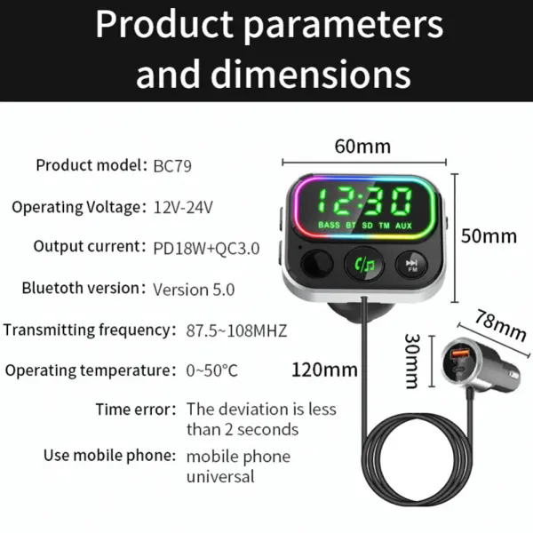 FM transmiter BC79