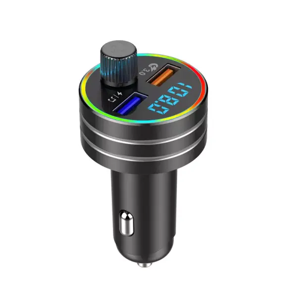 FM transmiter C1S USB RGB Bluetooth 5.0 12-24V handsfree