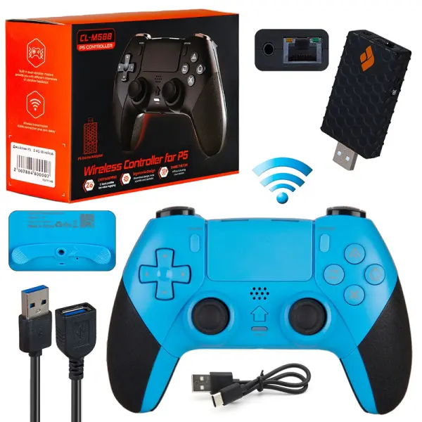 Joypad Elite WIFI za PS5 plavi