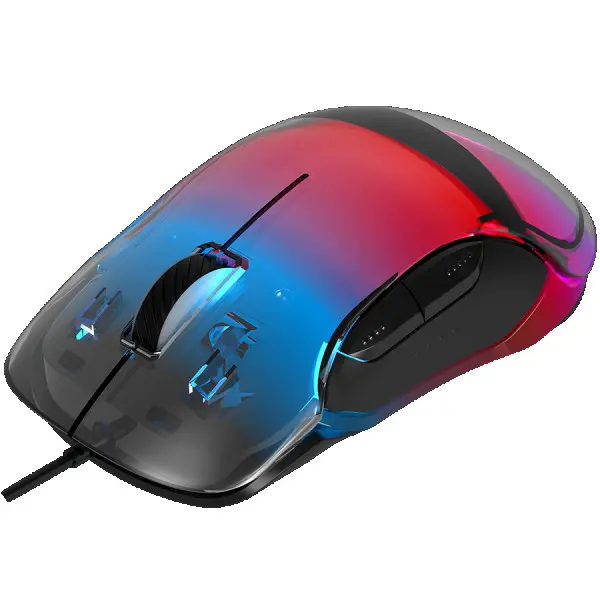 CANYON Braver GM-728, Optical Crystal gaming mouse, Instant 825, ABS material, huanuo 10 million cycle switch, 1.65M TPE cable with magnet 