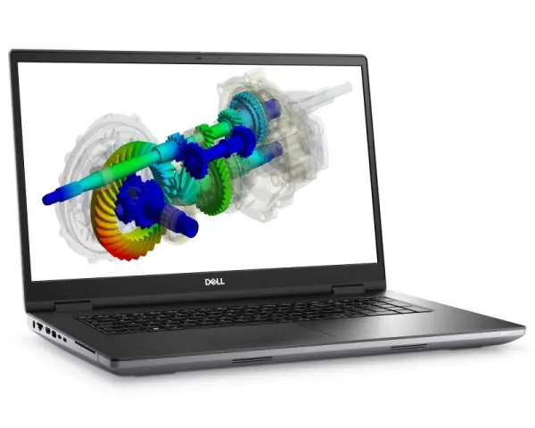 DELL Precision M7770 17.3'' FHD 500 nits i7-12850HX 32GB 512GB SSD RTX A1000 4GB Backlit 5G SC Win10Pro 3yr ProSupport