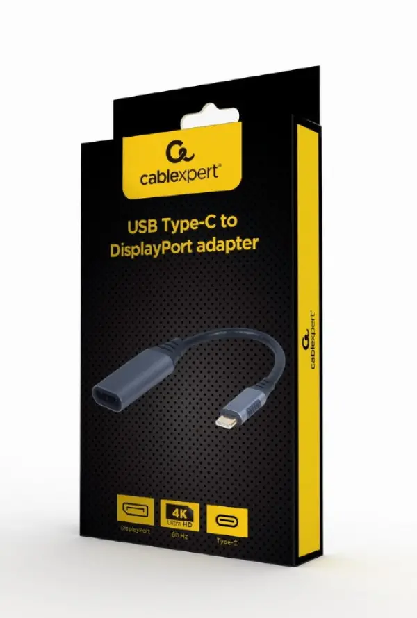 Adapter Cablexpert A-USB3C-DPF-01 USB-C - Displayport 4K60Hz