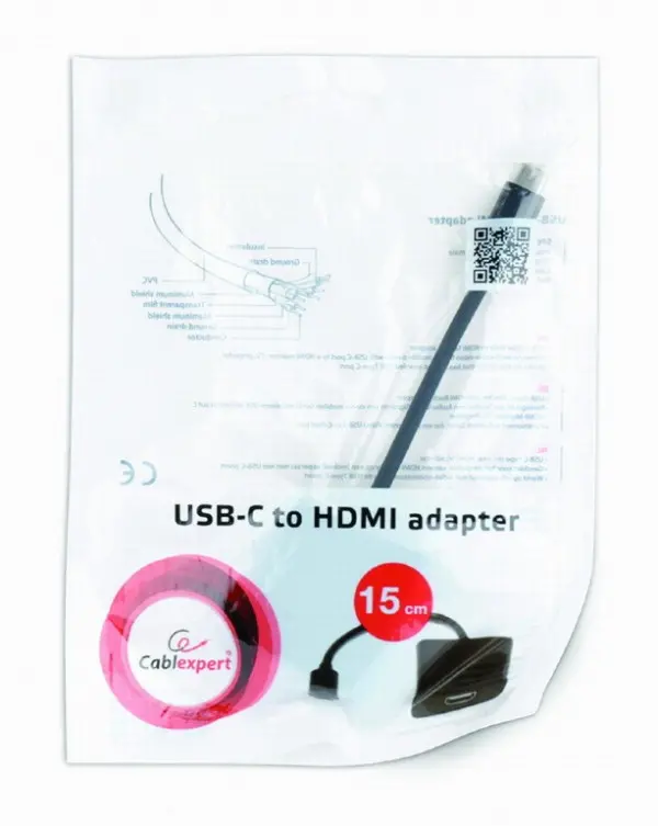 Adapter Cablexpert A-CM-HDMIF-01 USB-C - HDMI