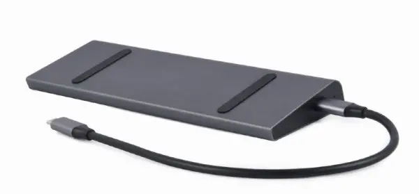Docking station Cablexpert A-CM-COMBO9-02 USB-C-HDMIDPVGA3xUSBPDGLANAudio