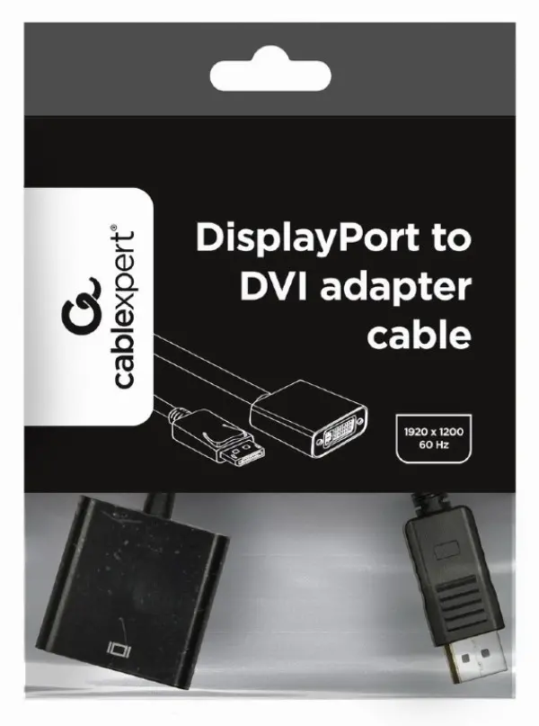 Adapter Cablexpert A-DPM-DVIF-002 Displayport - DVI 24+5