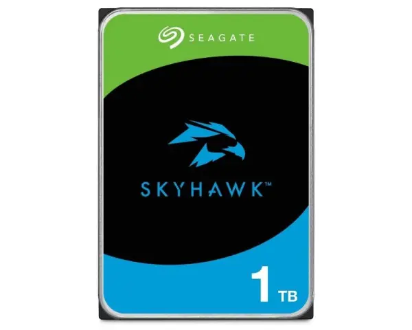 SEAGATE 1TB 3.5'' SATA III 256MB ST1000VX013 SkyHawk Surveillance HDD