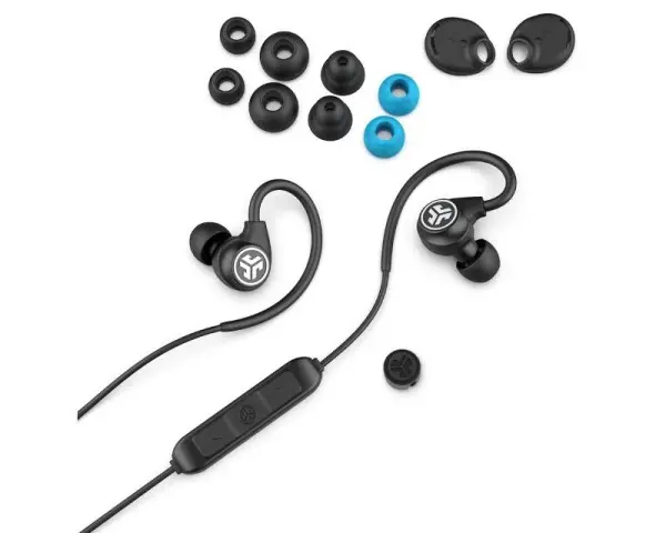 JLAB Fit Sport 3 Wireless Earbuds Black bubice crne