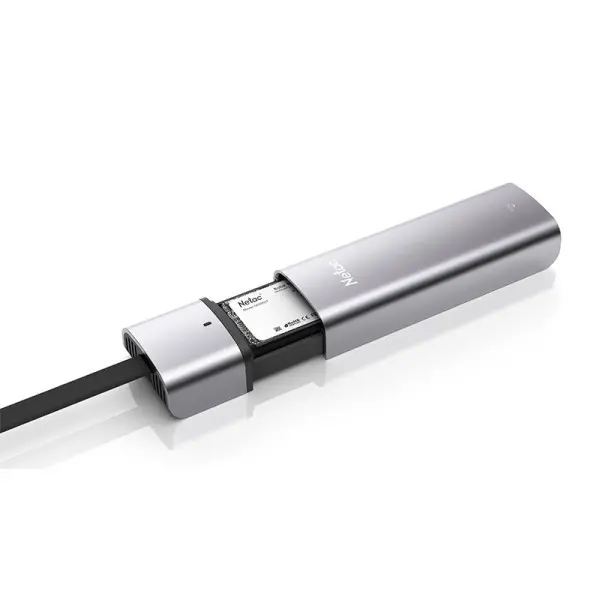 HDD Fioka Netac WH21 M.2 SATA SSD USB 3.0 TYPE-C, NT07WH21-30C0