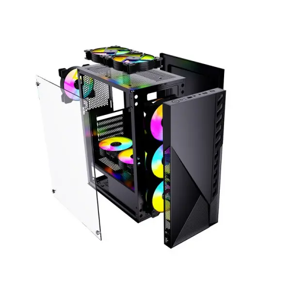 Kućište Raidmax Hyperion 650WGlassBlackRD-OEM-6 RGB