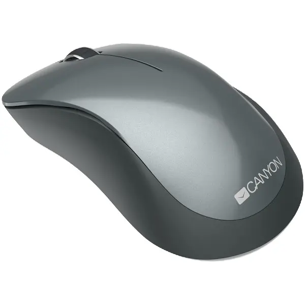 CANYON MW-11, 2.4 GHz Wireless mouse,with 3 buttons, DPI 1200, Battery:AAA*2pcs,Black,67*109*38mm,0.063kg ( CNE-CMSW11B ) 