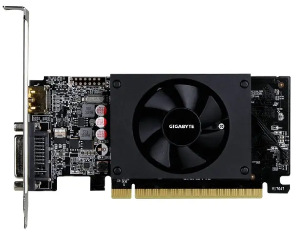 GIGABYTE nVidia GeForce GT 710 2GB 64bit GV-N710D5-2GL rev 1.0