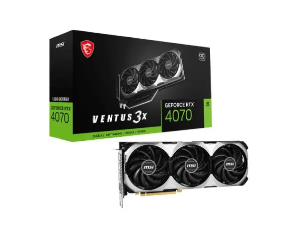 MSI nVidia GeForce RTX 4070 12GB RTX 4070 VENTUS 3X 12G OC