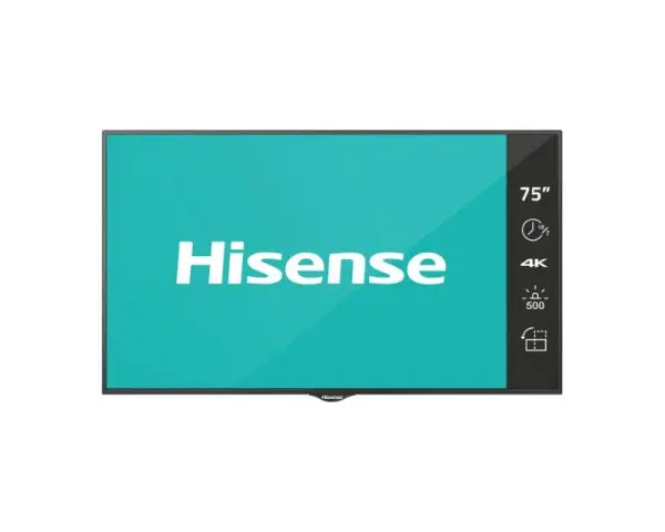 HISENSE 75 75B4E30T 4K UHD Digital Signage Display - 187 Operation