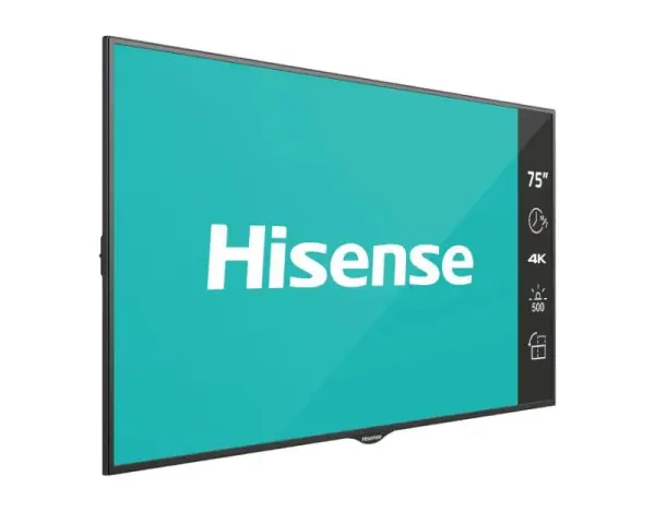 HISENSE 75 75B4E30T 4K UHD Digital Signage Display - 187 Operation