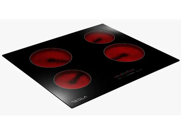Ugradna ploča TESLA HV6401TB staklokeramička4 zone60cmcrna' ( 'HV6401TB' ) 